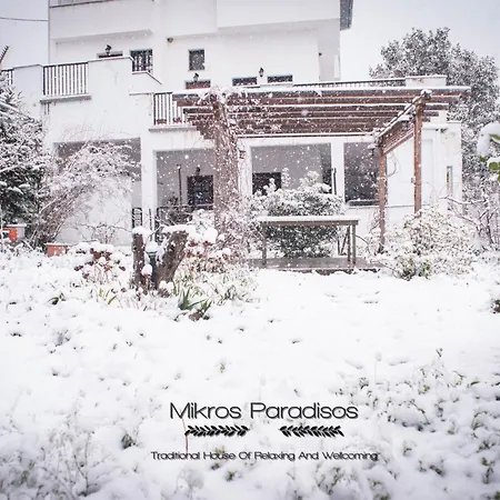 Mikros Paradisos Pelion بيت للعطل Áyios Vlásios